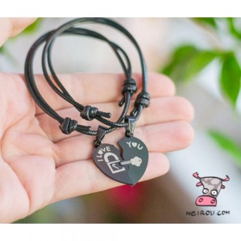 Браслеты парные для двоих "Ключ от сердца Love You" Цена за 1 пару